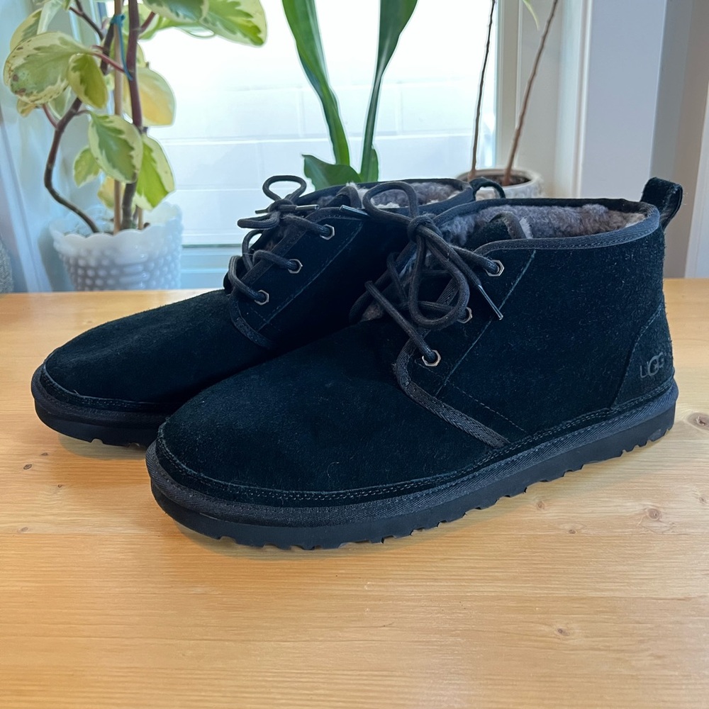 UGG Black Chukka Boots for Men